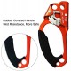 Mr.Safe Climbing Gear Ascender and Rappelling Descender Belay Devices for 9-12mm Rope for Rescue & Arborist