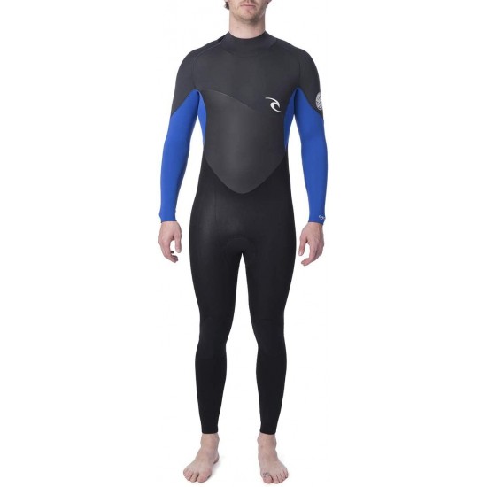 Rip Curl Omega 3/2 Back-Zip Full Wetsuit - Men's