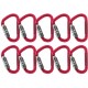 Fusion Climb Eureka Auto Lock Pear Shape Carabiner 10-Pack