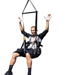 Fusion Climb Roar Maximum Comfort Full Body Zipline Hammock Harness