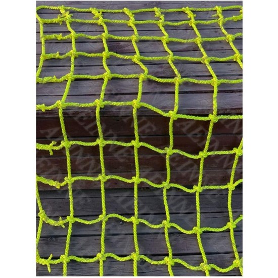 Climbing Net for Playset,Cargo Climbing Net Rope Netting Playground Kids Outdoor Climb Climbing Ladder Heavy Duty Hammock Net Treehouse Rock Wall Nylon Webbing,for Kids Alduts Swingset,Yellow,14mm