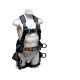 Elk River 67605 Polyester/Nylon Peregrine Platinum Series 6 D-Ring Harness with Quick-Connect Buckles, 2X-Large