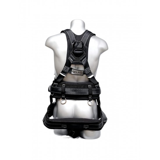 Elk River 67605 Polyester/Nylon Peregrine Platinum Series 6 D-Ring Harness with Quick-Connect Buckles, 2X-Large