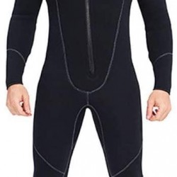 Wetsuits Men's Ultra Stretch 7Mm Neoprene Wetsuit, Winter Warm Front Zip Full Body Diving Suit for Snorkeling Scuba Diving Swimming Surfing