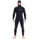 Ultra Stretch 5Mm Neoprene Wetsuit, Winter Warm Front Zip Full Body Diving Suit for Men Women-Snorkeling Scuba Diving Swimming Surfing