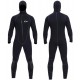 Ultra Stretch 5Mm Neoprene Wetsuit, Winter Warm Front Zip Full Body Diving Suit for Men Women-Snorkeling Scuba Diving Swimming Surfing