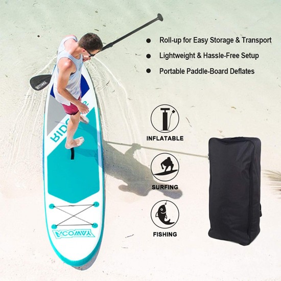 ACOWAY Inflatable Stand Up Paddle Board,10'6×32