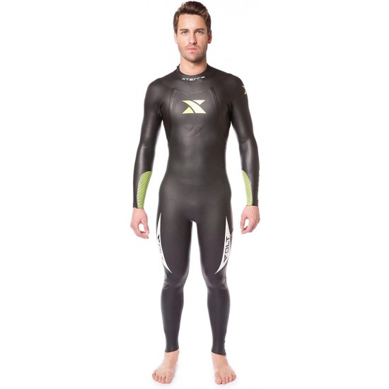 Xterra Wetsuits - Men's Volt Triathlon Wetsuit - Full Body Neoprene Wet Suit (3mm Thickness) | Designed for Open Water Swimming - Ironman & USAT Approved