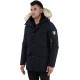 Molemsx Men's Warm Winter Down Jacket Parka Puffer Coat with Hood Faux-Fur Trim XS-3XL