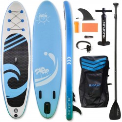 HIJOFUN Premium Inflatable Stand Up Paddle Board 10'6