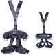 LXYYSG Climbing Harness, Construction Harness Roofing Harness, Full Body Safety Harness, Fall Protection, for Mountaineering Rock Climbing Rappelling, with Shoulder and Leg Quick Connect Buckle