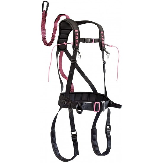 Muddy Safeguard Harness, Small/Medium, Pink