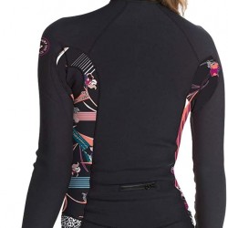 Roxy Popsurf 1.5mm Full Zip B-LCK Springsuit - Long-Sleeve