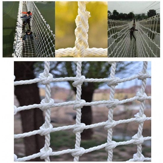 Outdoor Garden Protection Net Children Indoor and Outdoor Climbing Net Adult Sports Training Rope Net High Altitude Anti-Fall Net Truck Trailer Network - Rope Thick 14mm Mesh 12cm