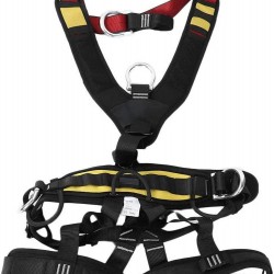 Alomejor Aerial Work Safety Belt Rock Climbing Harness Full Body Engineering Harnesses Equipment for Rescue