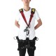 Alomejor Aerial Work Safety Belt Rock Climbing Harness Full Body Engineering Harnesses Equipment for Rescue