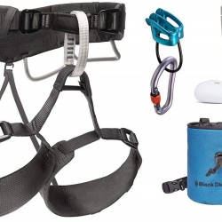 Black Diamond Equipment - Momentum 4S Harness Package - Anthracite - X-Small