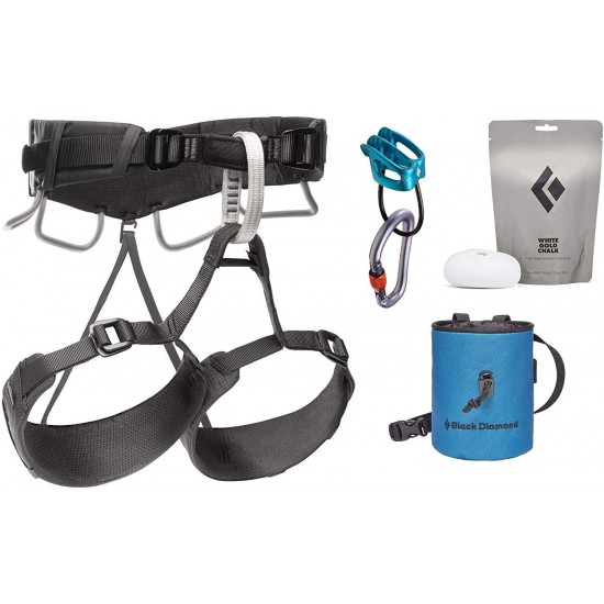 Black Diamond Equipment - Momentum 4S Harness Package - Anthracite - X-Small