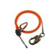 ProClimb Better Grab Steel Core Flipline Kit (1/2 inch x 10 feet) - Adjustable Tree Lanyard, Low Stretch, Cut Resistant – for Fall Protection, Arborist, Tree Climbers