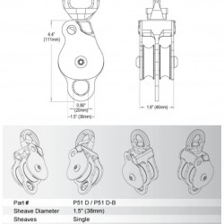 Rock Exotica Omni-Block Pulley - 1.5