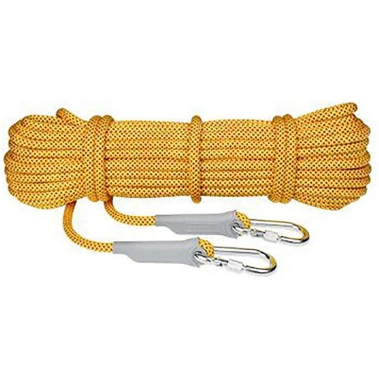 CHUNSHENN Climbing Rope Suitable for Camping Rrock Hiking Trekking Multi-Size and Multi-Color Options Ropes (Color : E, Size : 8mm 50m) Outdoor Recreation