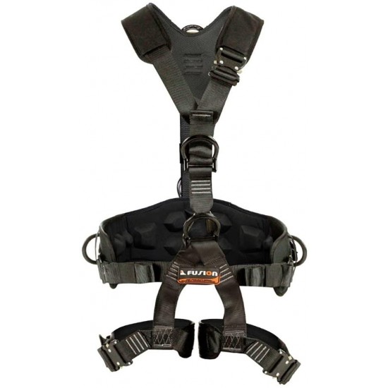 Fusion Climb Tac-Scape Heavy Duty Tactical Full Body Padded Y Style Rescue Harness