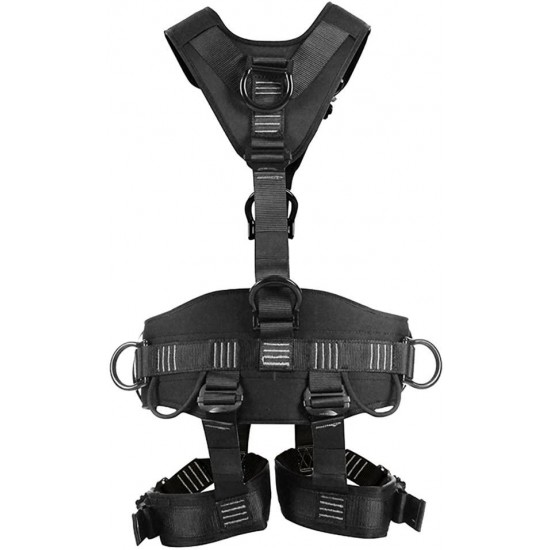 Fusion Climb Tac-Scape Heavy Duty Tactical Full Body Padded Y Style Rescue Harness