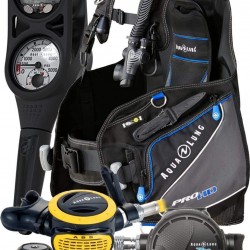 Aqua Lung Pro HD BCD i300C Dive Computer Titan Regulator Package