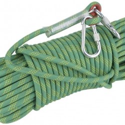 Alinory Escape Rope, 30m Outdoor Rock Climbing Escape Rope 12mm Diameter Safety Survival Cord