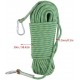 Alinory Escape Rope, 30m Outdoor Rock Climbing Escape Rope 12mm Diameter Safety Survival Cord