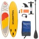 WelandFun Inflatable Stand Up Paddle Board 6 inchs Thick with Premium SUP Accessories Carry Bag, Surf Control, Non-Slip Deck, Leash, Paddle and Pump