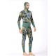 Spearfishing Wetsuit 5mm Neoprene Camo 2-Piece Diving Snorkeling Suits Men