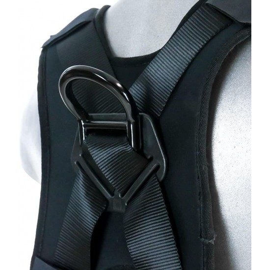 Fusion Climb Tac-Scape Heavy Duty Tactical Full Body Padded H Style Rescue Harness