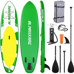 MaxKare Inflatable Paddle Board SUP Stand Up Paddle Board 6 inches Thick Board with SUP Accessories & Carry Bag & Fast Pumping for Adults & Youth for Paddling Surfing Fishing Yoga