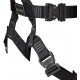 Fusion Climb Miraj Tactical Half Body Triple Quick Release Buckle Adjustable Harness 23kN M-XL Black