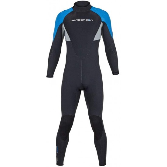 Henderson Men's Thermoprene Pro Wetsuit 3mm Back Zip Fullsuit Black