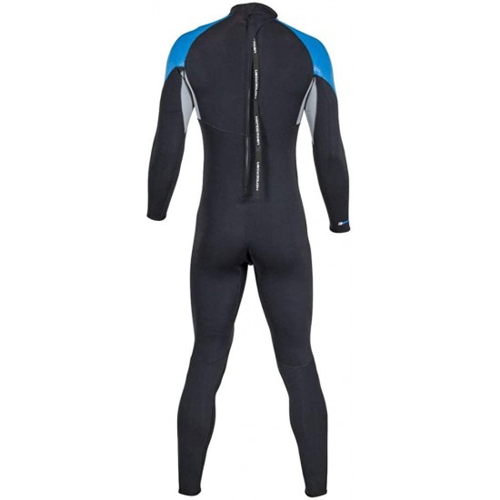 Henderson Men's Thermoprene Pro Wetsuit 3mm Back Zip Fullsuit Black