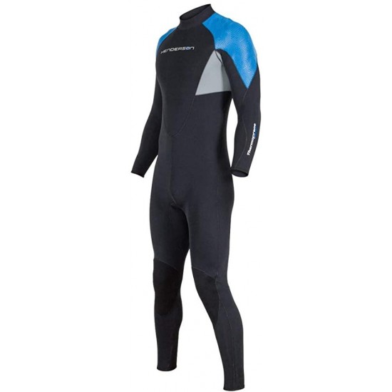 Henderson Men's Thermoprene Pro Wetsuit 3mm Back Zip Fullsuit Black