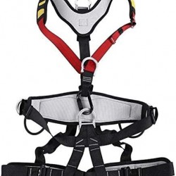 LYXG Outdoor Climb Harness Aerial Work Climbing Harness Safety Belt Adjustable Rescue Equipment Personal Protective Equipmen