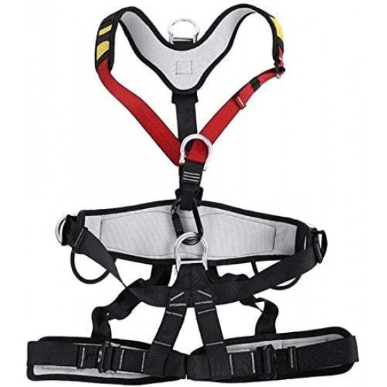 LYXG Outdoor Climb Harness Aerial Work Climbing Harness Safety Belt Adjustable Rescue Equipment Personal Protective Equipmen