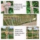 Jute 14mm Rope,climbing Cargo Net Hemp Rope Child Outdoor Climbing Safety Netting Swing Protection Net Tree House Handrail Fence Protect for Kids Heavy Duty Jungle Dock Guardrail Obstacle Nets