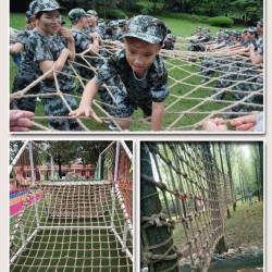 Jute 14mm Rope,climbing Cargo Net Hemp Rope Child Outdoor Climbing Safety Netting Swing Protection Net Tree House Handrail Fence Protect for Kids Heavy Duty Jungle Dock Guardrail Obstacle Nets