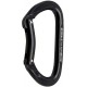 Fusion Climb Vapor Aluminum Bent Gate Modified D Carabiner 10-Pack , Black