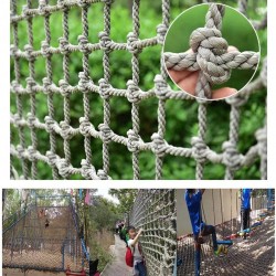 Child Climbing Net Entertainment Fitness Climbing Net Indoor and Outdoor Protection Net Ceiling Decoration Net Playground Fence Net Truck Trailer Network