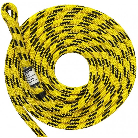 Pelican Rope Arborist-24 7/16 inch (11mm) Climbing Rope - up to 7,000 lb Breaking Strength - 24-Strand Lightweight Tree Rope for Climbing - Tree Pulling Rope