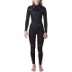 Rip Curl Womens Omega 4/3MM Back Zip Wetsuit Neon Pink - FreeFlex Neoprene Through arms - Ultralite Neoprene Body