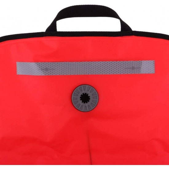 Peixiang Sports 50lbs Lift Bag with Dump Valve Underwater Scuba Diving Snorkeling Equipment Water Sports Swimming Diving Pool Accessories Experience (Color : Red)