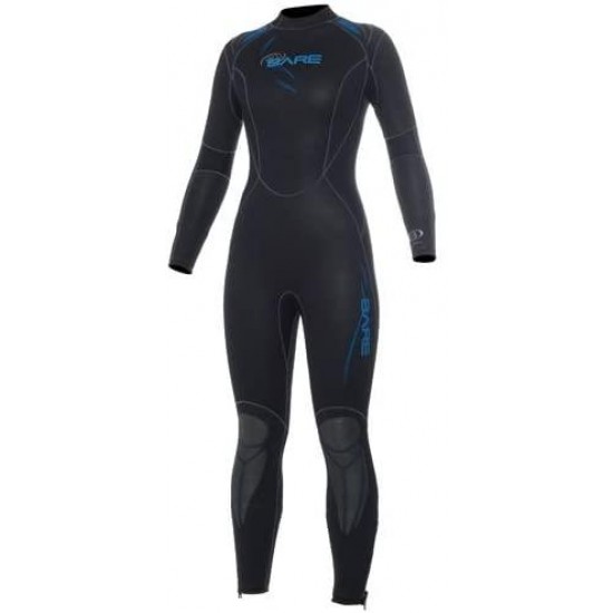 Bare 7mm Womens Sport Full Wetsuit for Scuba Diving and Snorkeling Size 12