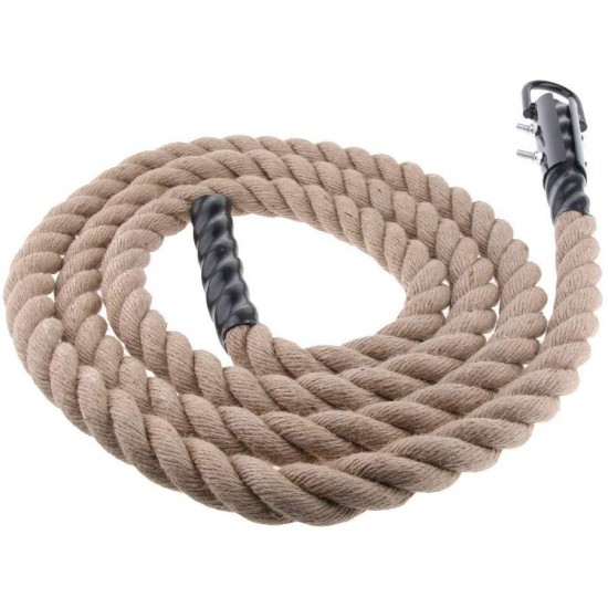 CUTICATE Climbing Rope, 38mm Diameter, Gym Fitness Training Climbing Ropes - Indoor Outdoor Gym Exercise Rope