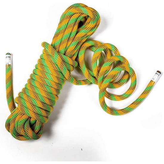 CHUNSHENN Climbing Rope Electric Rope Lifesaving Escape Rope Aerial Work Rope Rappelling Rope Ropes (Color : D, Size : 30m) Outdoor Recreation